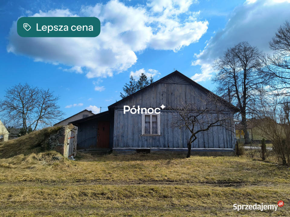 Tanie i ciche siedlisko na wsi z potencjałem mazowieckie Nowe Hołowczyce sprzedam