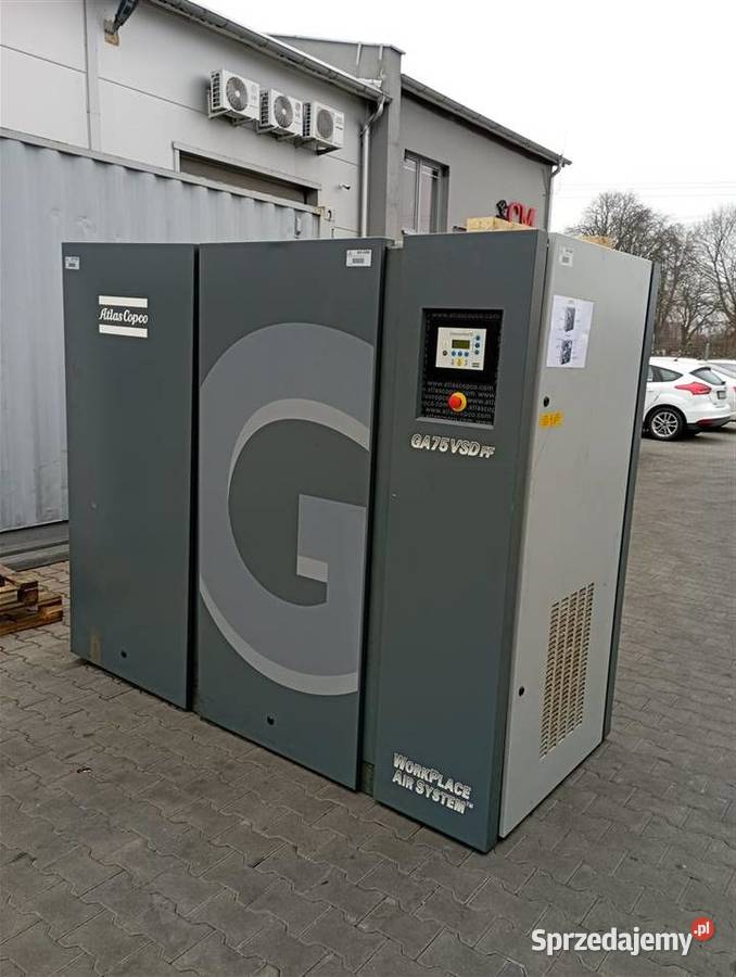 Sprężarka śrubowaAtlas Copco GA75VSDFF75 Wilków