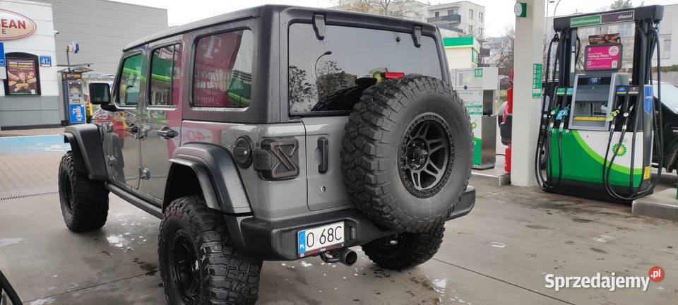 Jeep Wrangler JL Sahara 20 GME Turbo offroad nieuszkodzony Warszawa