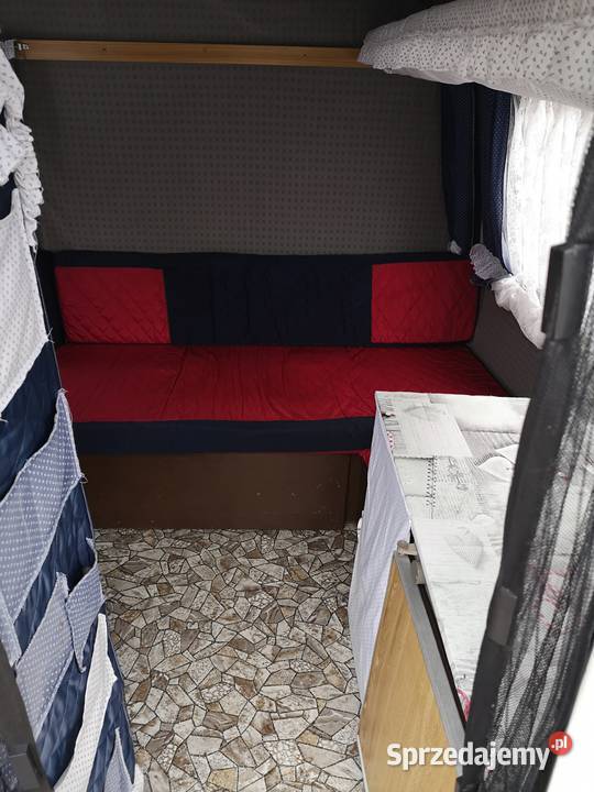 Przyczepa Kempingowa Niewiadów N126 na Resorach łódzkie Łódź