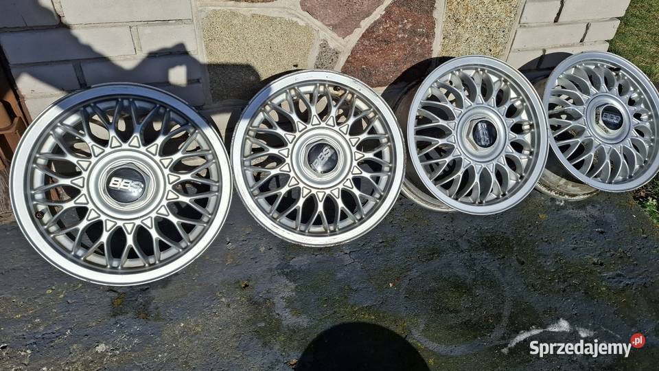 Felgi aluminiowe oryginalne golf 3 BBS 15 4x100 Volkswagen OE Sadowne sprzedam