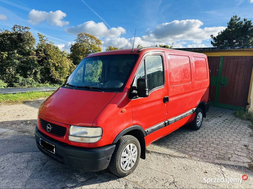 Opel Movano 25D diesel bus blaszak transporter