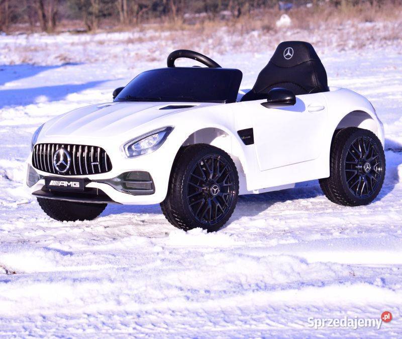 MERCEDES NA AKUMULATOR AMG GT MIĘKKIE KOŁA EVA