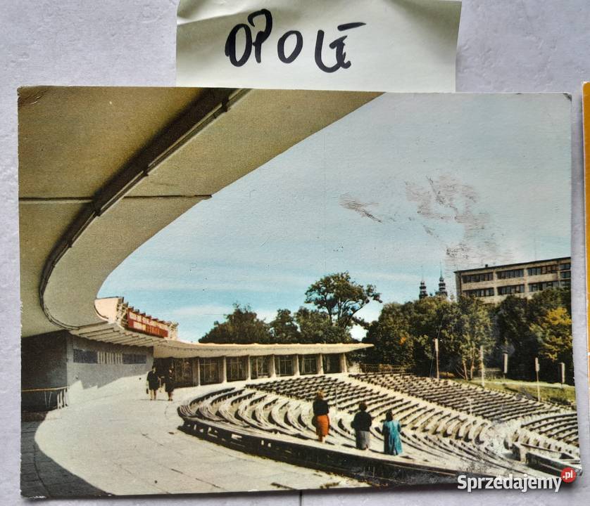 Stare pocztówki kartki PRL Opole Turawa Bobrza