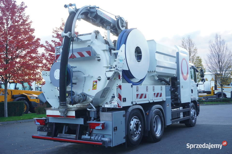 MAN TGM 26340 E6 Beczka asenizacyjna Rivard 118 Specjalne Kraków