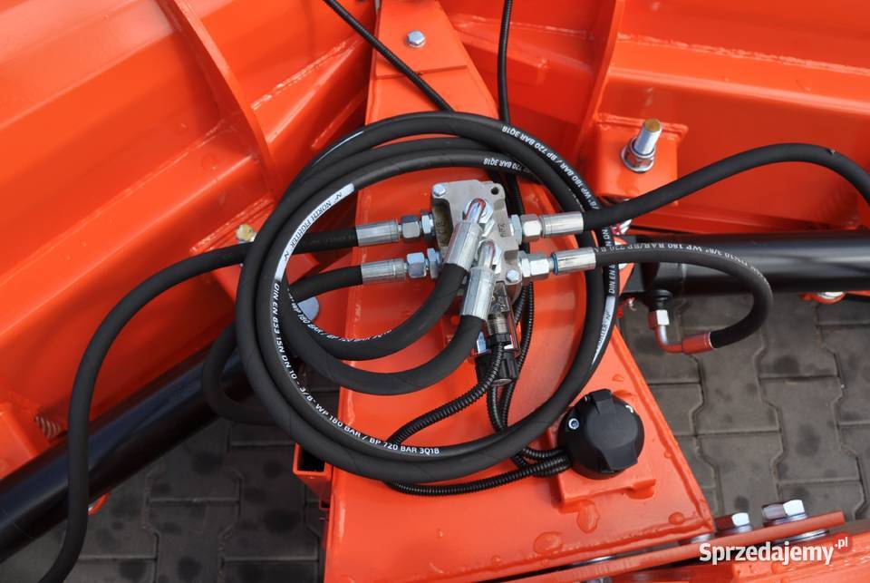 Pług śnieżny prosty składany 15m do 30m Mroczków Duży