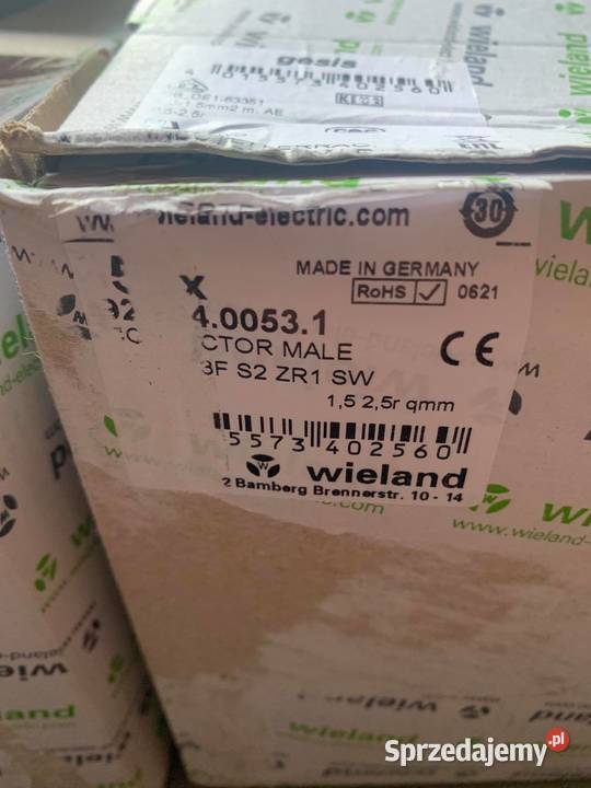 Złącze elektroinstalacyjne Wieland GST 18i3 F S2 Elektryka mazowieckie