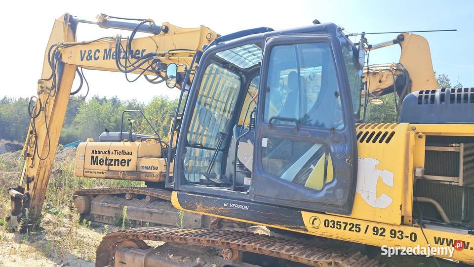 Koparka Halland e265 CAT Komatsu Żary