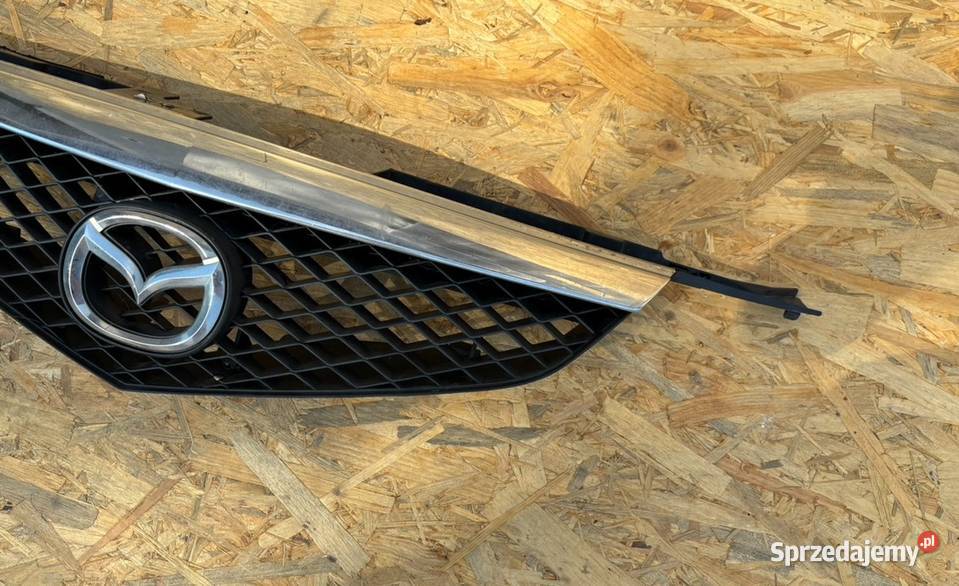 ATRAPA CHŁODNICY PRZOD GRILL CHROM ZNACZEK MAZDA sprzedam