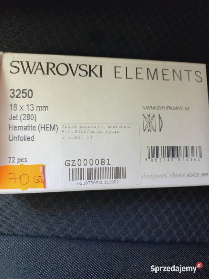 Kamyki Swarovski Ostrowiec Świętokrzyski sprzedam