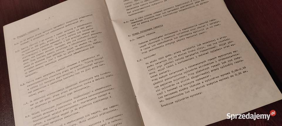 dtr agregat sprężarkowy typ WANED