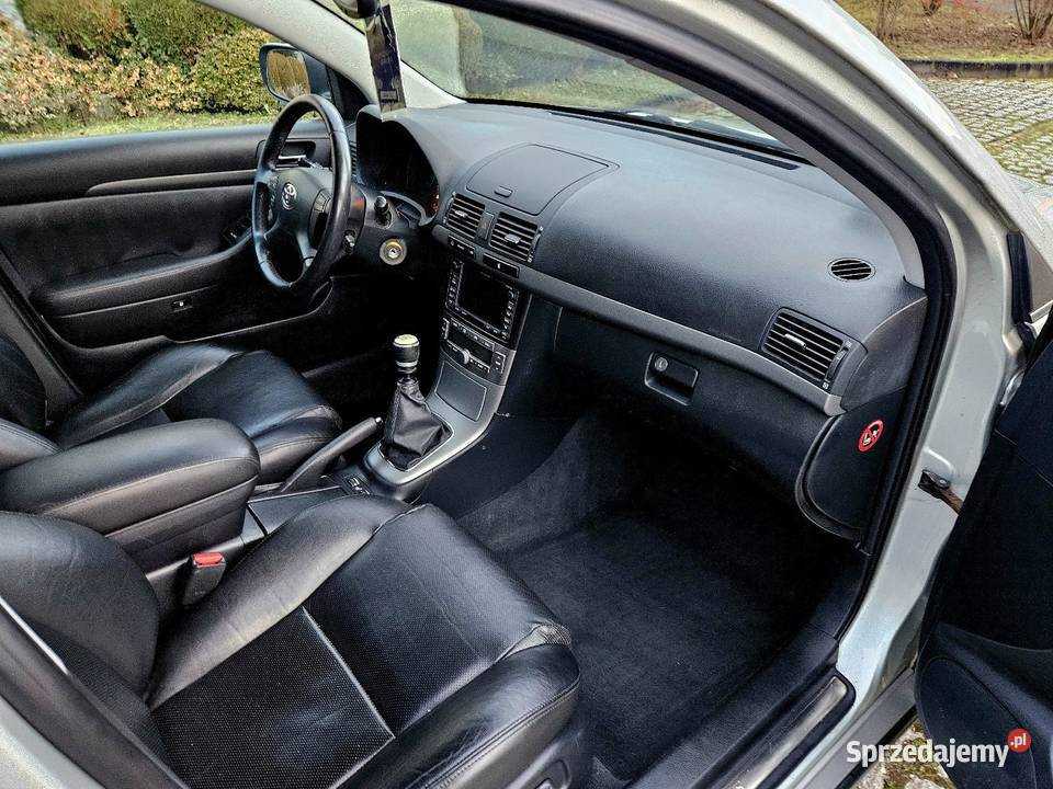Toyota Avensis 2007r 20D 126 Navi Skóra Grzane Ryglice