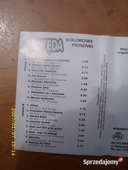dzieci kas ZESPOL DZIECECY GAWEDA dolnośląskie Wołów