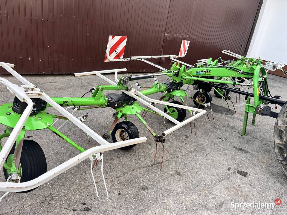Przetrząsarka karuzelowa Samasz nie lely kuhn Zgrabiarki i przetrząsacze Limanowa sprzedam