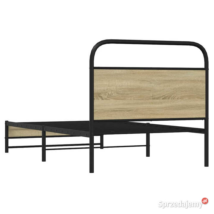 Łóżko bez materaca dąb sonoma 90x200 WM4100421 Warszawa sprzedam