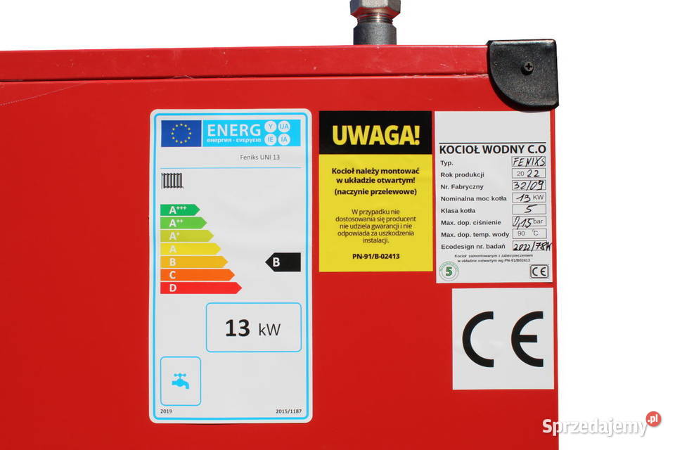 KOCIOŁ Węgiel 13 kW Klasa 5 Piece KOTŁY Chrust Grodzisk Wielkopolski