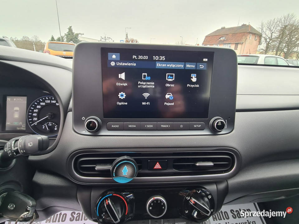 Hyundai Kona Navi Kamera Asystent Pasa Radar Led wielkopolskie