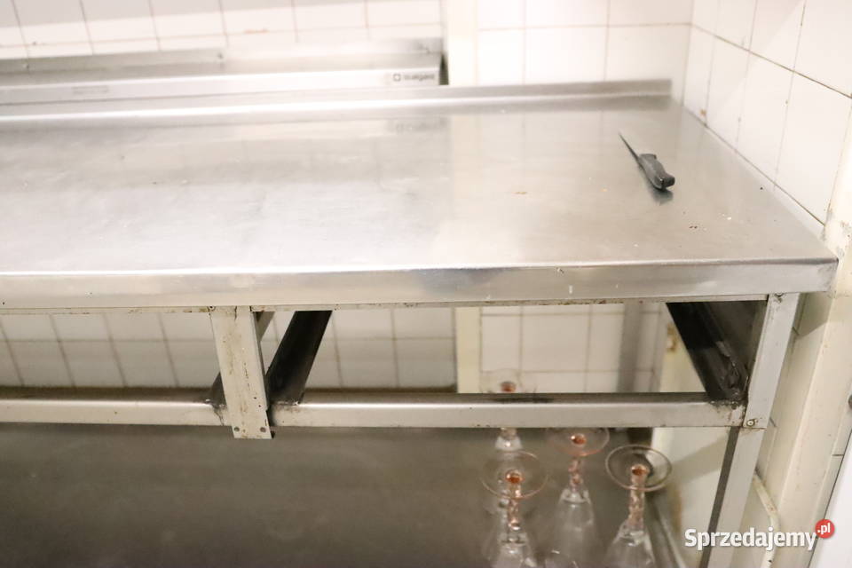 Masywny stół roboczy gastronomiczny 190 x 70 z Gastronomia śląskie Pszczyna