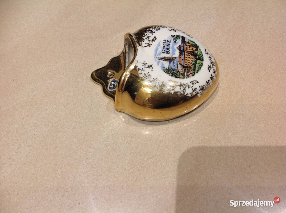 Porcelanowa Kropielnica STARA sygnowana Nowa Sól