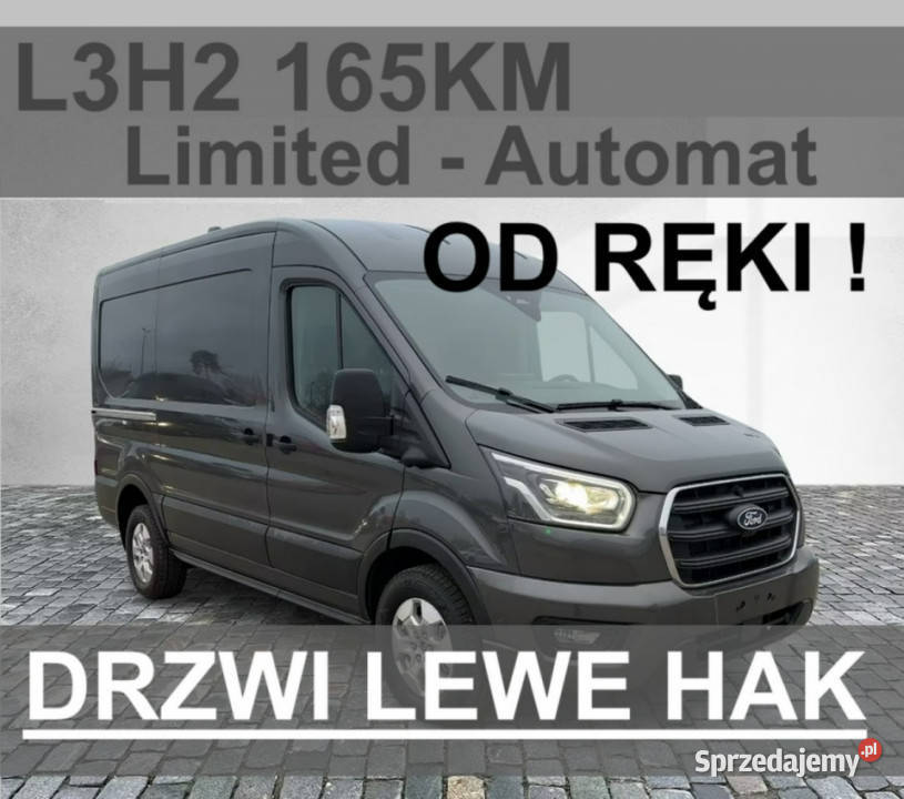 Ford Transit Automat Limited L3H2 165 Drzwi Lewe