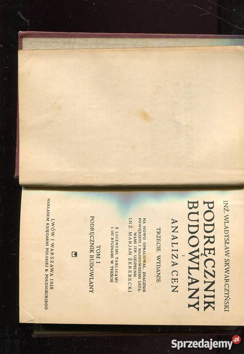 Podręcznik budowlany i analiza cen T1 W Szczecin sprzedam