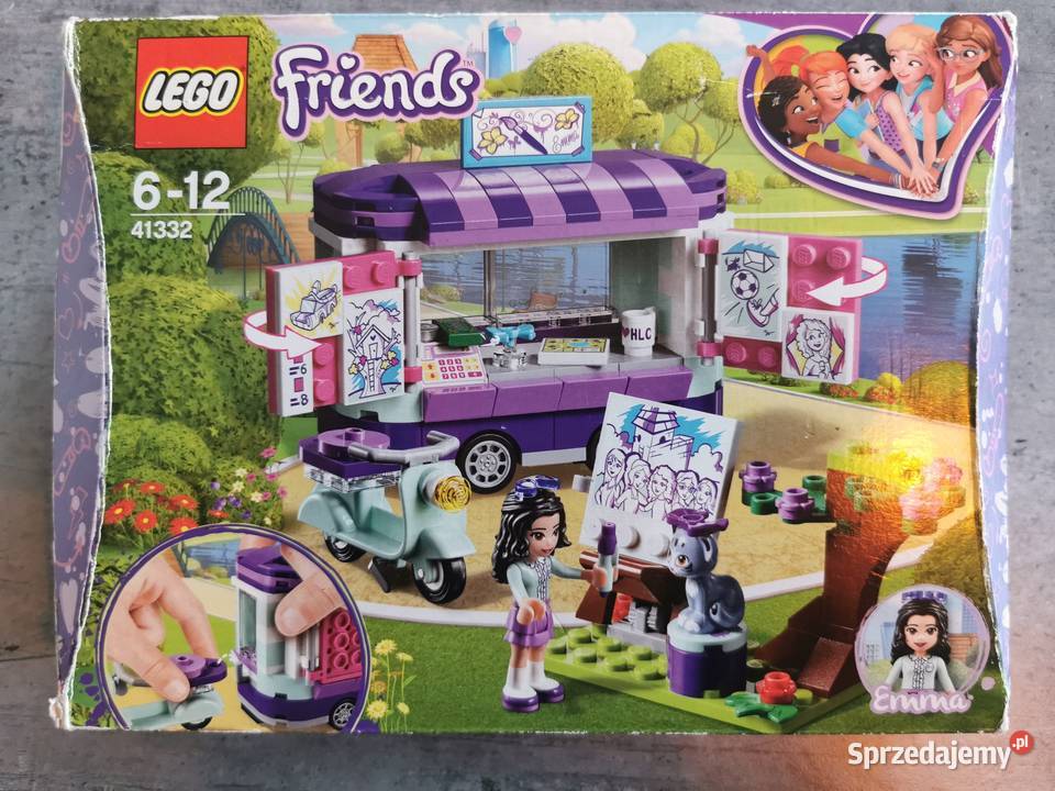 LEGO FRIENDS 41332 stoisko z rysunkami Emmy 6 lat+ Koszalin