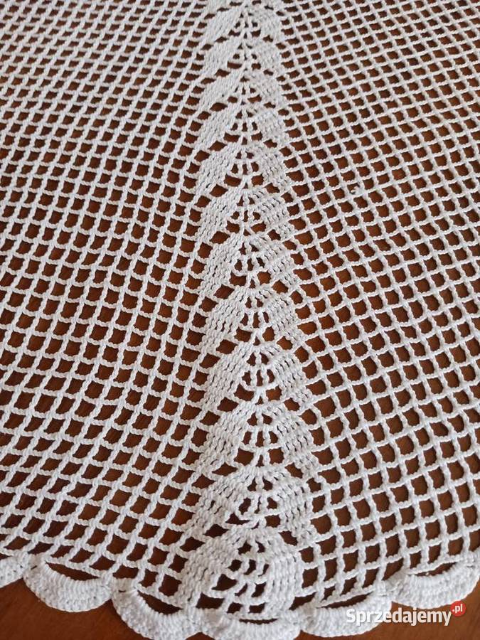 Obrus szydełkowy Leźnica Wielka-Osiedle sprzedam