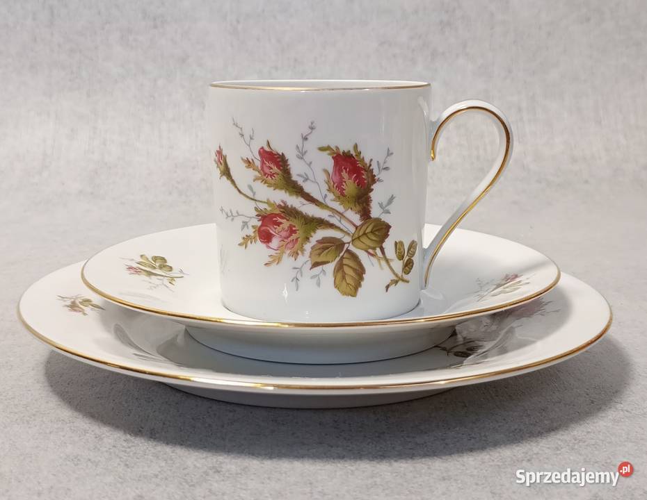 Rosenthal Filiżanka Śniadaniówka Trio Róże zachodniopomorskie Szczecin