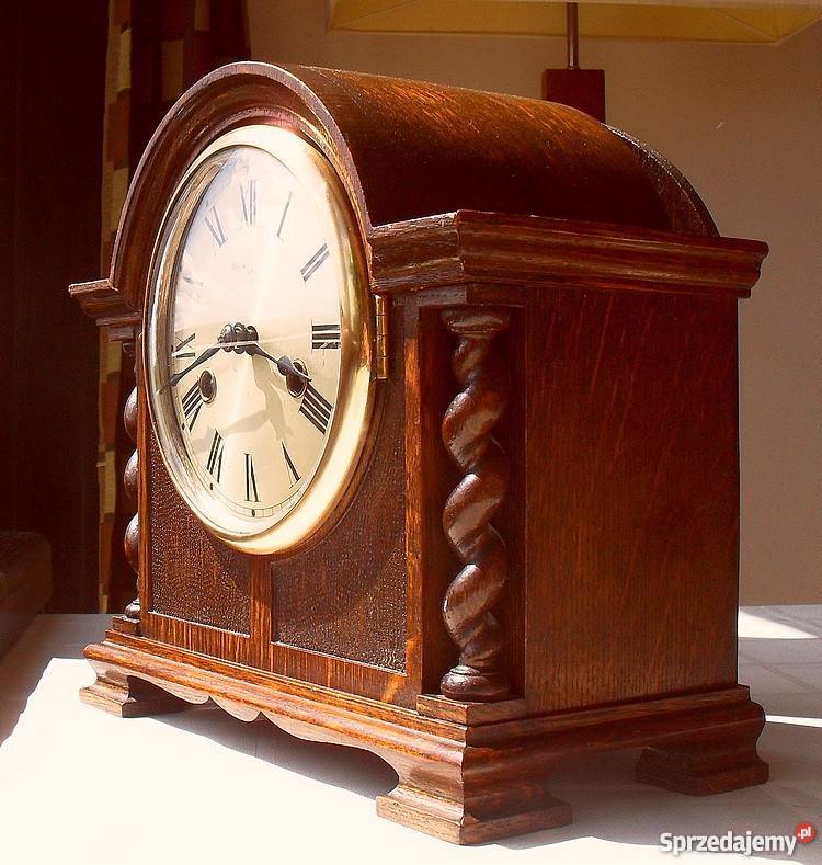 ŁADNY ZEGAR KOMINKOWY GUSTAV BECKER 1924r Zgierz