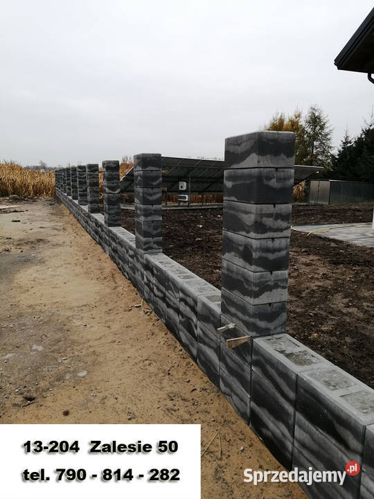 Bloczki Ogrodzeniowe Bloczek Ogrodzeniowy Żuromin