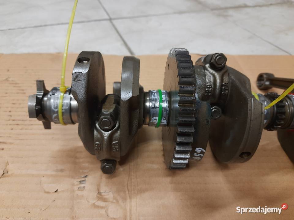 Suzuki GSF 600 wał korbowowy panewki korby Jelenia Góra