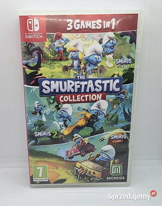 Gra The Smurftastic Collection Nintendo Switch Elbląg