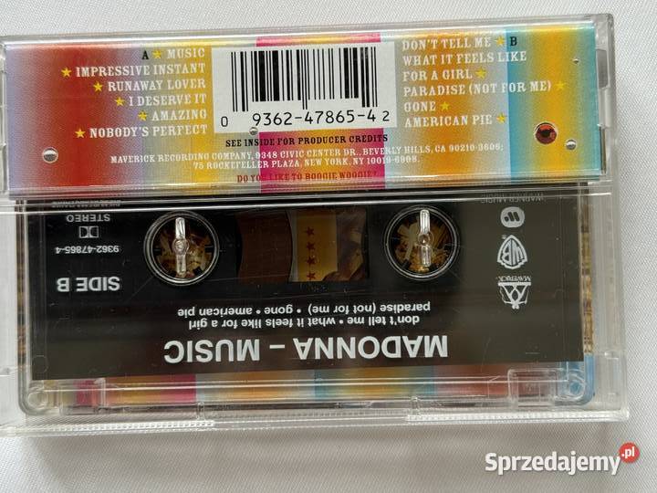 Madonna musickaseta MC lubelskie Lublin