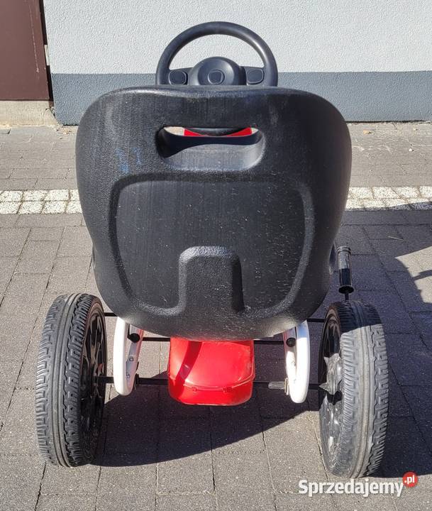 GOKART ABARTH na pedały Duże miękkie koła lubelskie Zamość