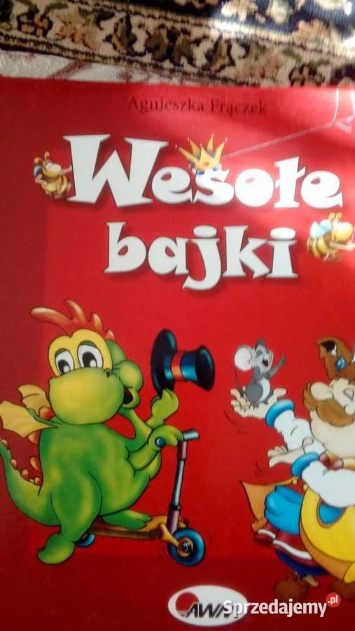 Wesołe bajki Agnieszka Frączek Książki dla dzieci mazowieckie Warszawa sprzedam