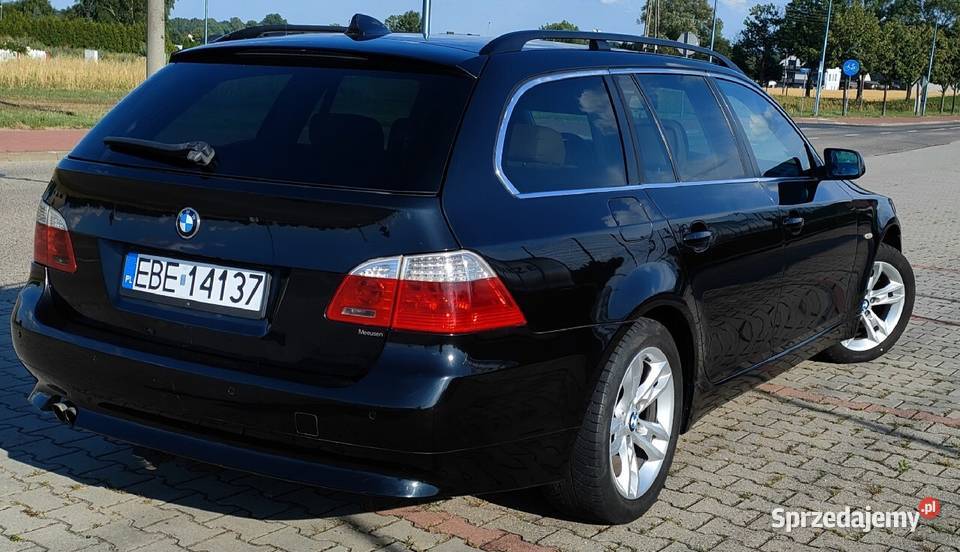 BMW 525xd Touring E61 2007 lifcie Solidny diesel nieuszkodzony Motoryzacja Kleszczów