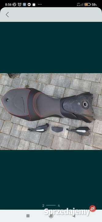 Ducati hypermotard siedzenie zbiornik