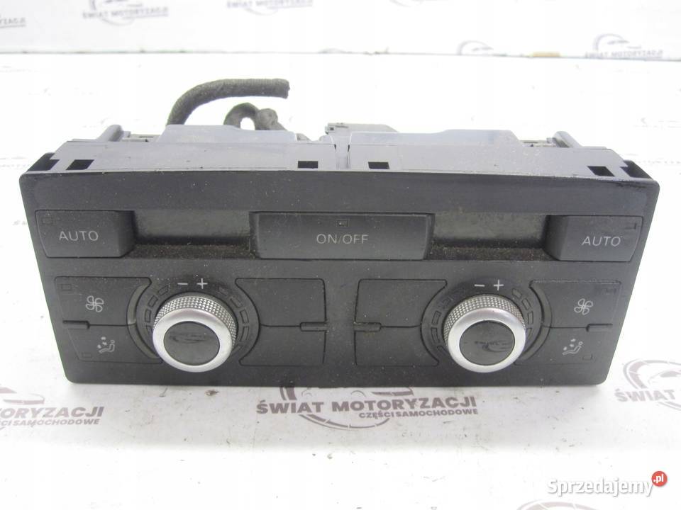 AUDI Q7 4L I 08r panel klimatyzacji 4L0919158AA osobowe Panele sterowania, przełączniki