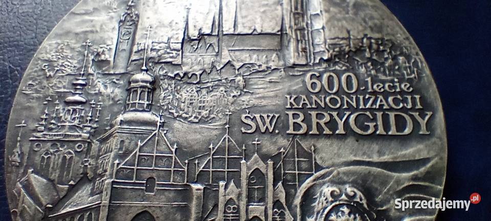 Stare monety Medal 600 Lecie Koronacji Brygidy sprzedam