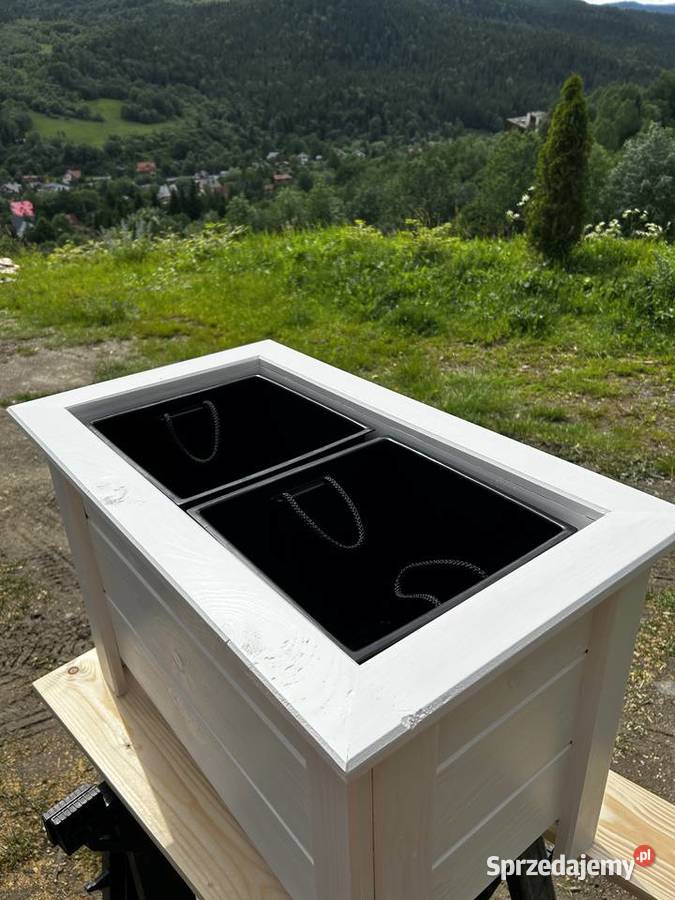 Donice ogrodowe drewniane Donice Szczawa sprzedam