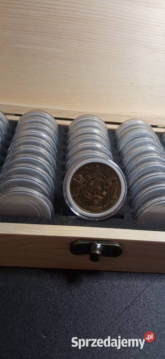 Etuii na monety kapsle skrzynka drewniana Poznań