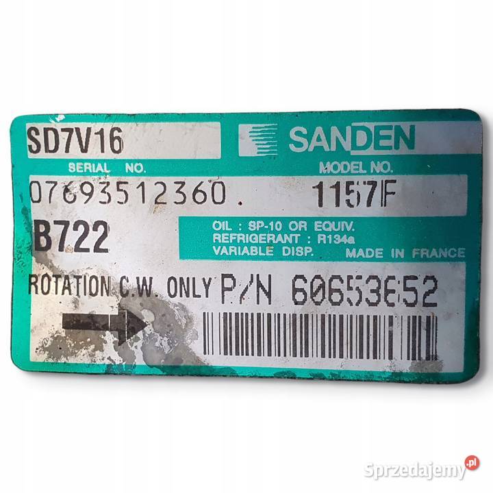 SPRĘŻARKA KLIMATYZACJI Alfa Romeo 156 20 JTS Chełm