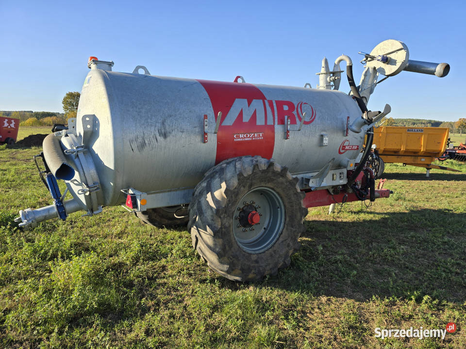 Wóz asenizacyjny SERMAP MIRO 100 REC 8500 L 2018 podlaskie Baliki
