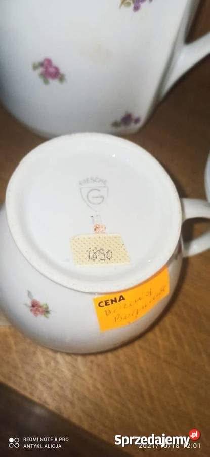 Cukiernica Giesche Porcelana i szkło Gdańsk sprzedam