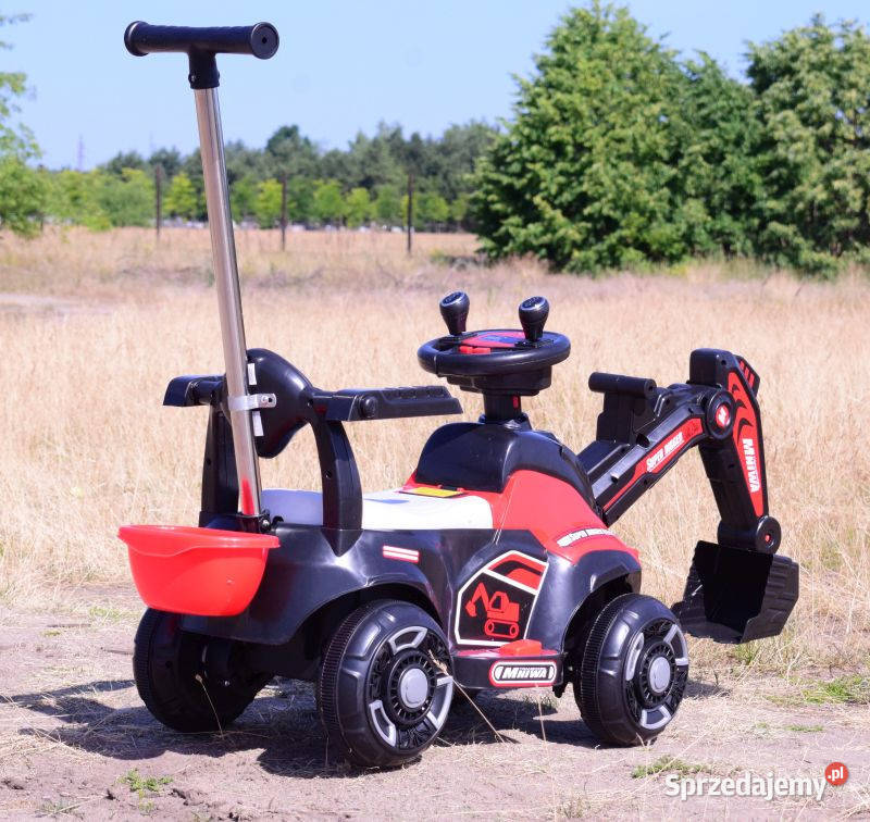 BAWIBUS traktor na akumulator KOPARKA jeździk