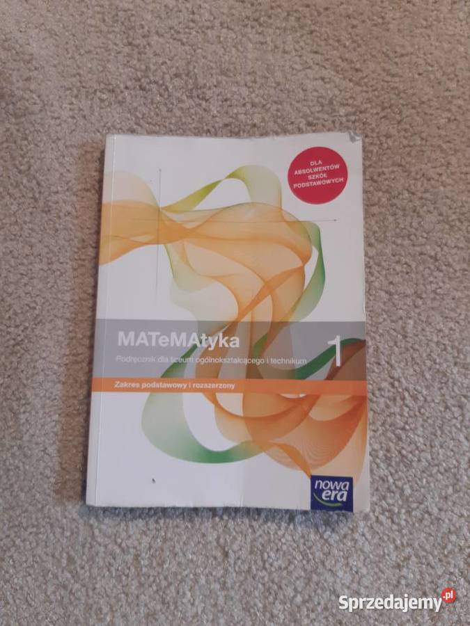 "MATeMAtyka 1" Podręcznik dla liceum i technikum