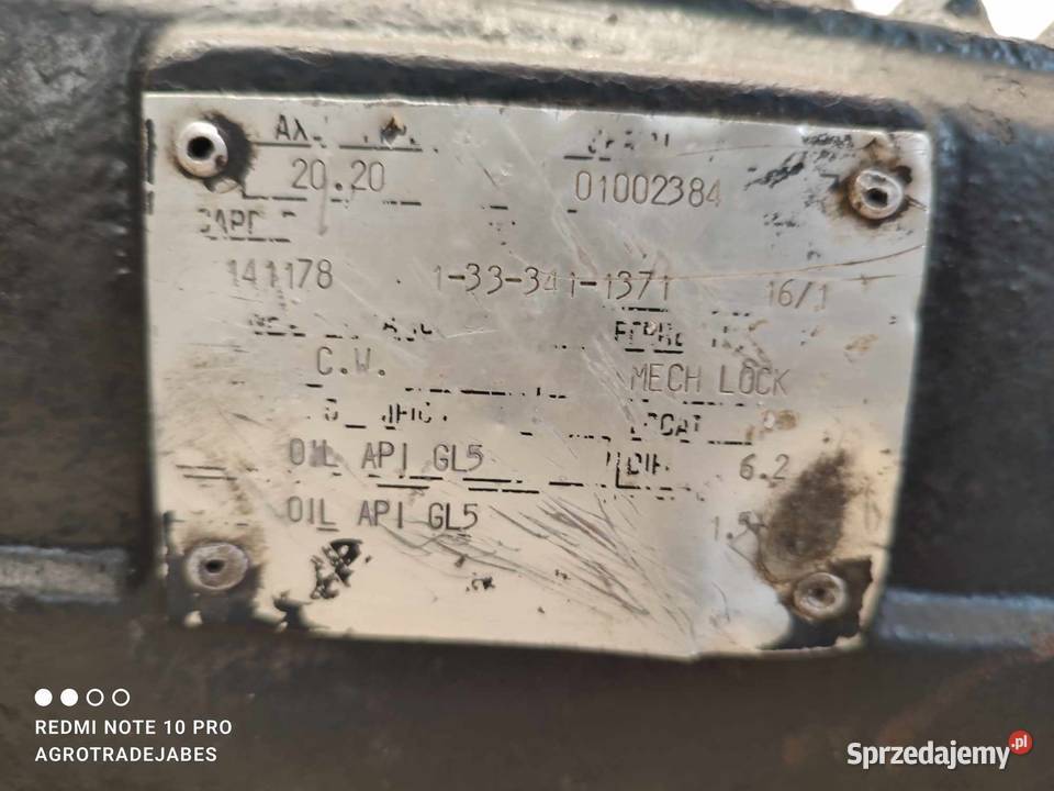 Obudowa mostu Case IH CS 120 01002384 Wilkowo