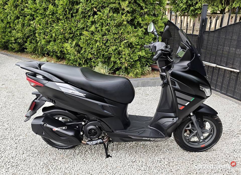 Skuter Aprilia SXR 50cc 2023r 5 FULL LED WTRYSK Łask
