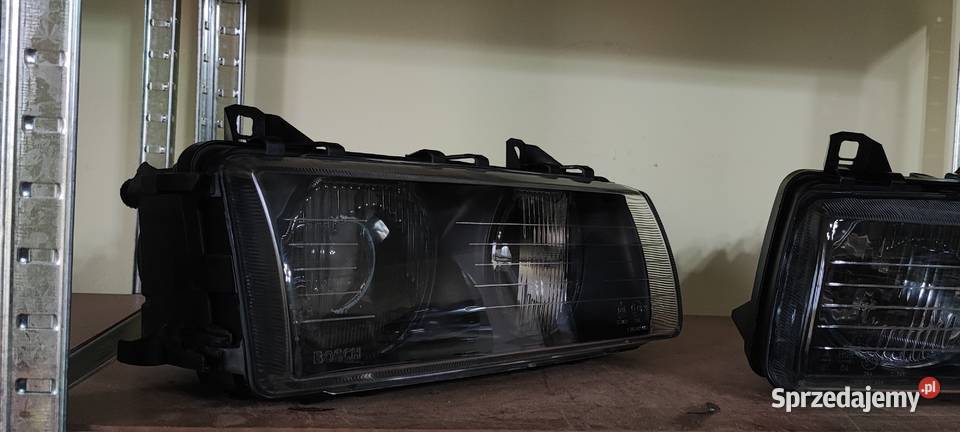 BMW E36 Lampy Black BOSCH Soczewka NOWE Szkła osobowe Częstochowa
