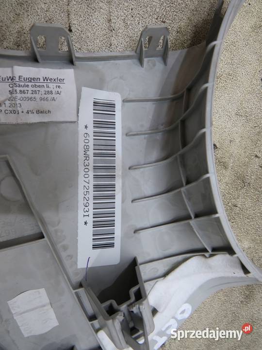 OSŁONA SŁUPKA PRAWY TYŁ HB OCTAVIA III 5E5867287